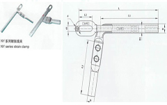 铝包钢绞线用耐张线夹（液压型）